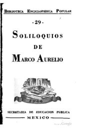 book Soliloquios de Marco Aurelio