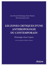 book Les zones critiques d'une anthropologie du contemporain: Hommage à Jean Copans