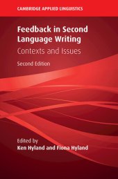 book Feedback in Second Language Writing : Contexts and Issues