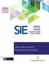 book SECURITIES INDUSTRY ESSENTIALS EXAM STUDY GUIDE 2022 + TEST BANK