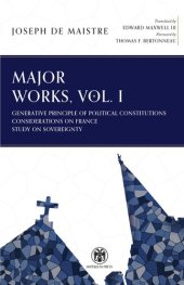 book Major Works, Volume I - Imperium Press