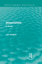 book Imperialism: A Study