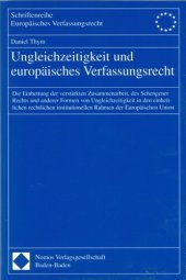 book Ungleichzeitigkeit und Europäisches Verfassungsrecht