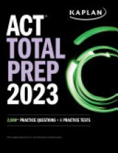 book ACT Total Prep 2023: 2,000+ Practice Questions + 6 Practice Tests