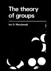 book The theory of groups