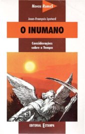 book O Inumano: Considerações Sobre o Tempo