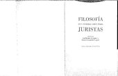 book Filosofía. Una introducción para juristas