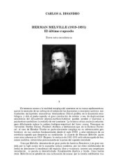 book Herman Melville - El Último Rapsodo