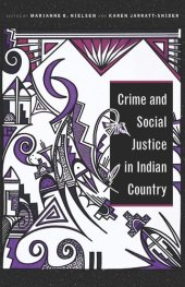 book Crime and Social Justice in Indian Country