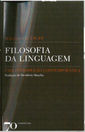 book FILOSOFIA DA LINGUAGEM