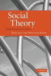 book Social Theory: Twenty Introductory Lectures