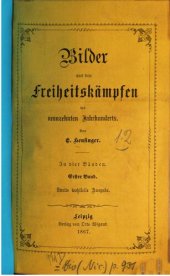 book Bilder aus den Freiheitskämpfen des Neunzehnten Jahrhunderts