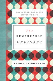 book The Remarkable Ordinary: How to Stop, Look, and Listen to Life