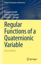 book Regular Functions of a Quaternionic Variable