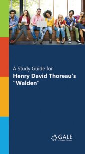 book A Study Guide for Henry David Thoreau's "Walden"