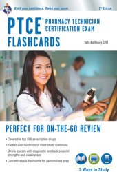 book PTCE--Pharmacy Technician Certification Exam Flashcard Book + Online