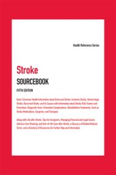 book Stroke Sourcebook: Health Reference Series