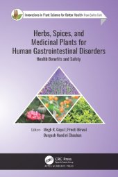 book Herbs, Spices, and Medicinal Plants for Human Gastrointestinal Disorders Health Benefits and Safety