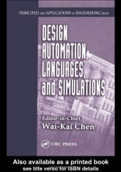 book Design Automation, Languages, and Simulations 