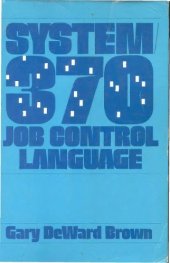 book System 370 Job Control Language