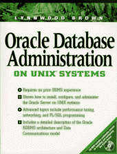 book Oracle Database Administration on UNIX Systems with CDROM