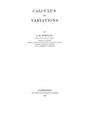 book CALCULUS OF VARIATIONS 