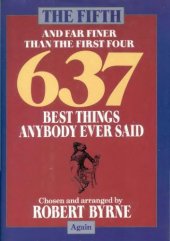 book Fifth 637 Best Things Anybody Ever Said