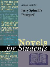 book A Study Guide for Jerry Spinelli's "Stargirl"