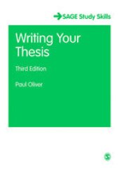 book Writing Your Thesis