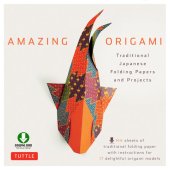 book Amazing Origami: Traditional Japanese Folding Papers and Projects: Easy Origami for Beginners Kit: Downloadable Origami Papers Included