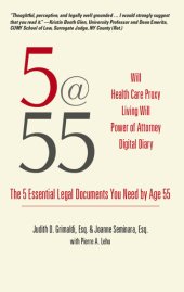 book 5@55: The 5 Essential Legal Documents You Need by Age 55