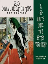 book 20 Communication Tips for Couples: A 30-Minute Guide to a Better Relationship