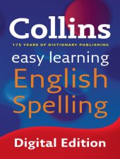 book Collins Easy Learning English Spelling