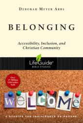 book Belonging: Accessibility, Inclusion, and Christian Community