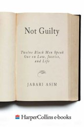 book Not Guilty: Twelve Black Men Speak Out on Law, Justice, and Life