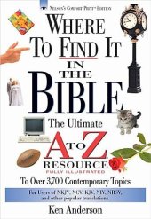 book Where to Find It In The Bible