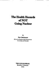 book The Health Hazards of NOT Going Nuclear