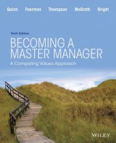 book Becoming a Master Manager: A Competing Values Approach