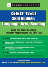 book GED Test Skill Builder: Language Arts, Reading