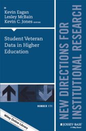 book Student Veteran Data in Higher Education: New Directions for Institutional Research, Number 171