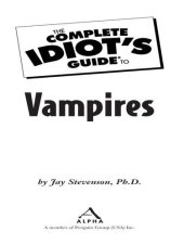 book The Complete Idiot's Guide to Vampires