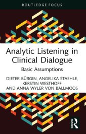 book Analytic Listening in Clinical Dialogue: Basic Assumptions