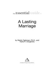 book The Essential Guide to a Lasting Marriage