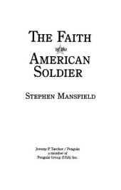 book The Faith of the American Soldier