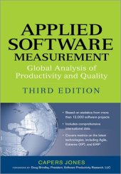 book Applied Software Measurement: Global Analysis of Productivity and Quality