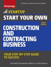 book Start Your Own Construction and Contracting Business: Your Step-by-Step Guide to Success