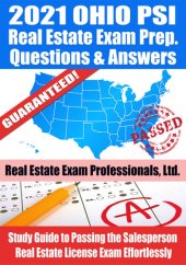 book 2021 Ohio PSI Real Estate Exam Prep Questions & Answers: Study Guide to Passing the Salesperson Real Estate License Exam Effortlessly