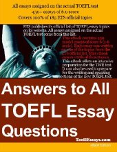 book Answers to all TOEFL Essay Questions