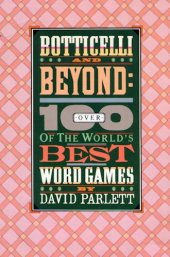 book Botticelli and Beyond:Over 100 of the World's Best Word Games