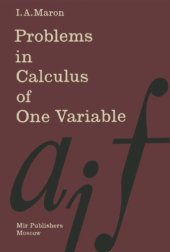 book Problems in Calculus of One Variable I